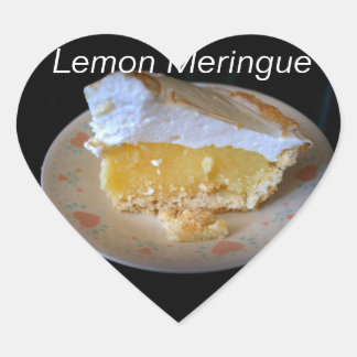 Lemon Meringue Heart Sticker