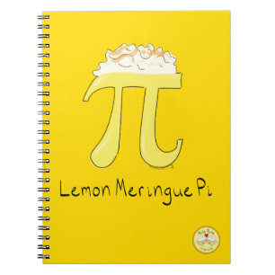 Lemon Meringue Pi Cute Math Pi Day Notebook