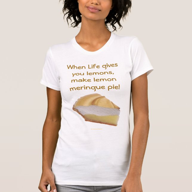 Lemon Meringue Pie T-Shirt (Front)