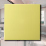 Lemon Meringue Solid Colour | Classic Elegant Ceramic Tile<br><div class="desc">Lemon Meringue Solid Colour | Classic | Elegant | Trendy | Stylish | Gift</div>