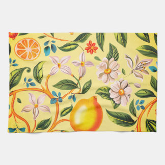 Lemon & Orange Blossom Tea Towel