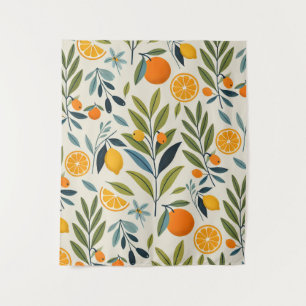 Lemon Orchard Dream Tapestry