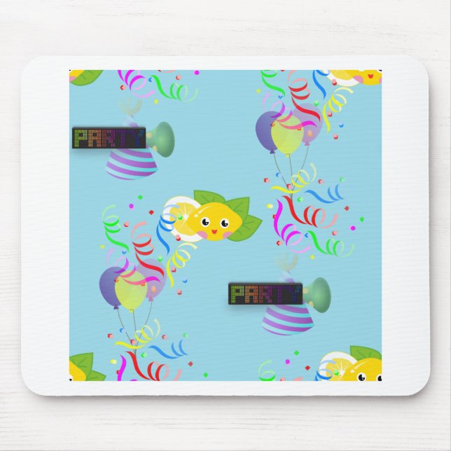 lemon party mouse pad (Front)