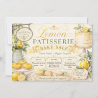 Lemon Patisserie • Vintage French Bake Sale