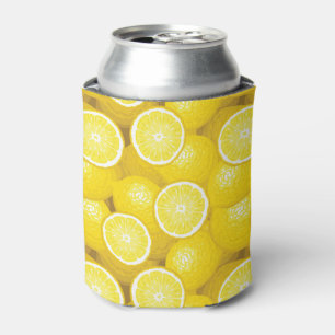 Lemon Pattern 2 Can Cooler