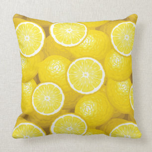 Lemon Pattern 2 Cushion