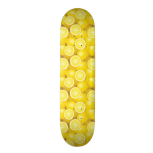 Lemon Pattern 2 Skateboard