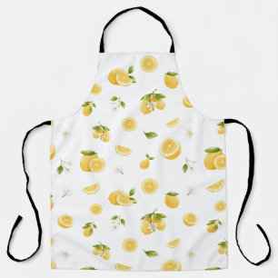 Lemon Pattern Apron