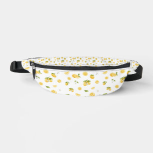 Lemon Pattern Bum Bags