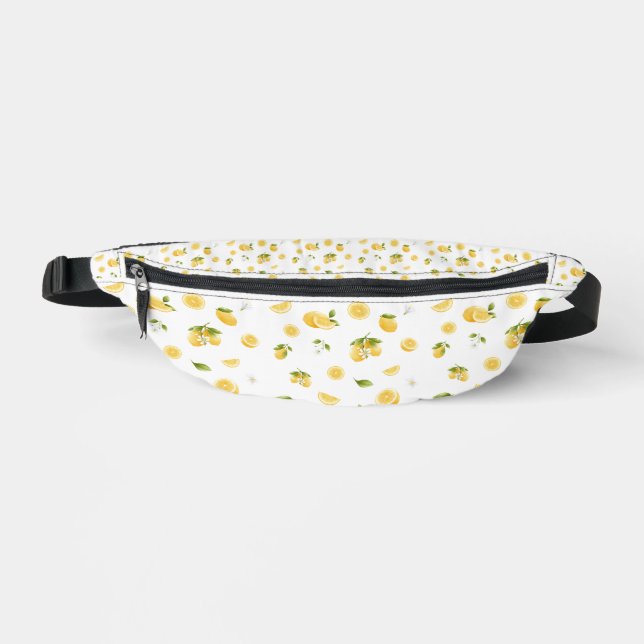Lemon Pattern Bum Bags (Front)
