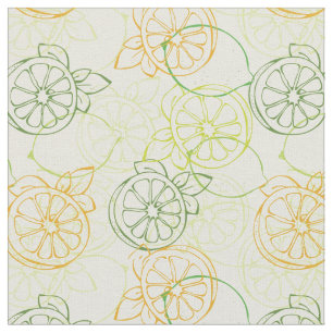 Lemon Pattern Fabric