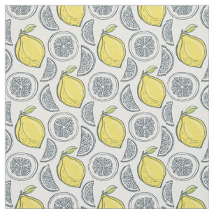 Lemon Pattern fabric