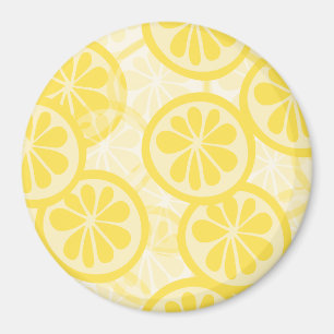 Lemon pattern magnet