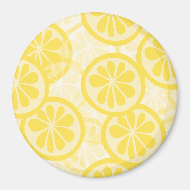 Lemon pattern magnet (Front)