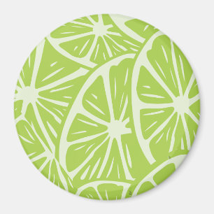 Lemon pattern magnet