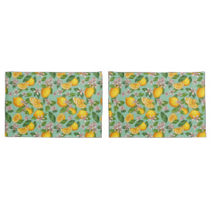 Lemon Pattern Pillow Case