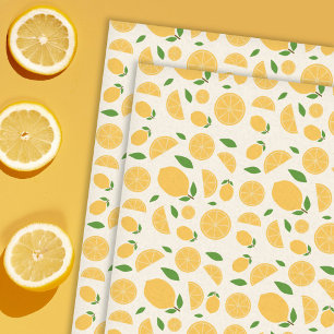 Lemon Pattern Tissue Paper