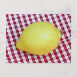 Lemon Picnic Postcard