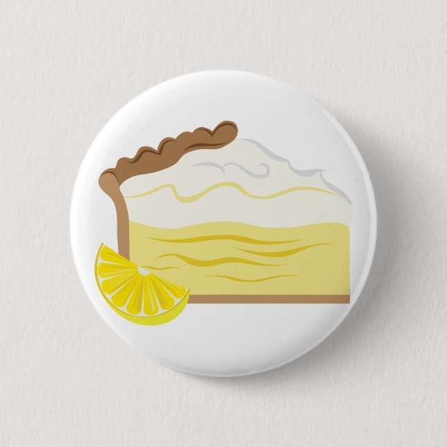 Lemon Pie 6 Cm Round Badge (Front)