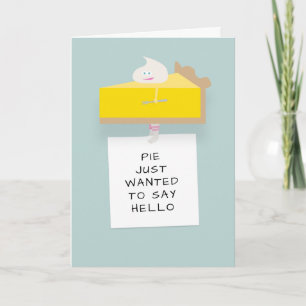 Lemon Pie Hello Card