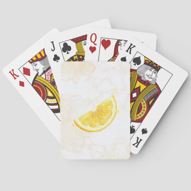 Lemon Playing Cards (Back)