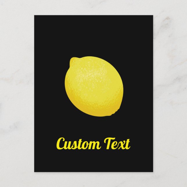 Lemon Postcard (Front)