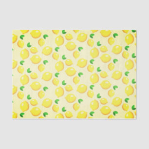Lemon Print Tissue Paper