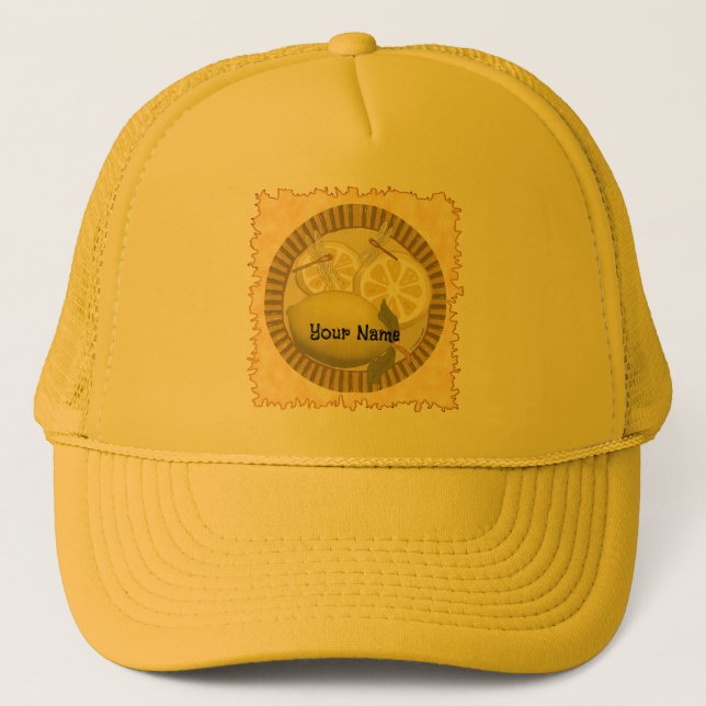 Lemon Rondo Trucker Hat (Front)