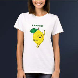 Lemon saying: "I'm sweet" T-Shirt