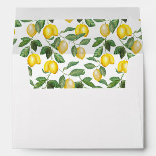 Lemon Season Wedding Celebration   Envelope