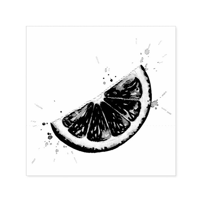 Lemon Self-inking Stamp (Design)