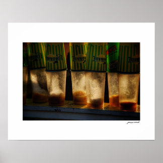Lemon Shake-Up Poster Print