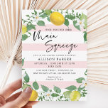 Lemon She Found Her Main Squeeze Bridal Shower Invitation<br><div class="desc">She Found Her Main Squeeze Lemon Bridal Shower Invitations,  Citrus Watercolor Lemon Themed Bridal Shower,  Citurs Bridal Shower Initations</div>