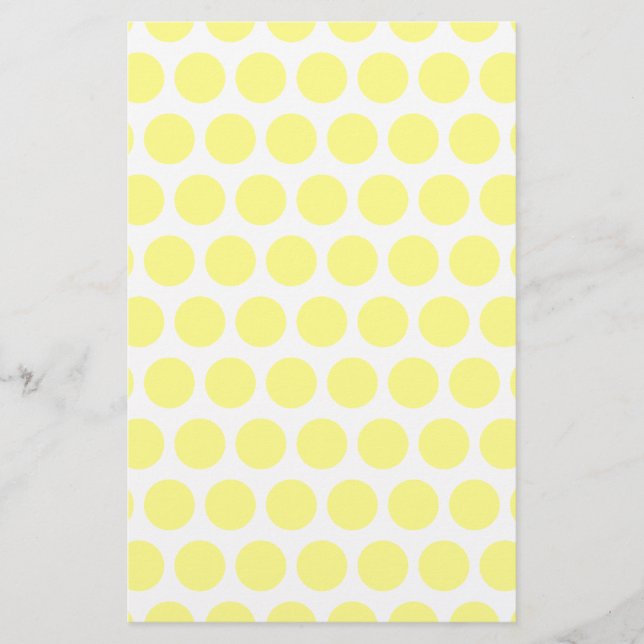 Lemon Sherbet Polka Dots (Front)