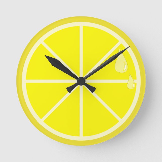 Lemon Slice Clock (Front)