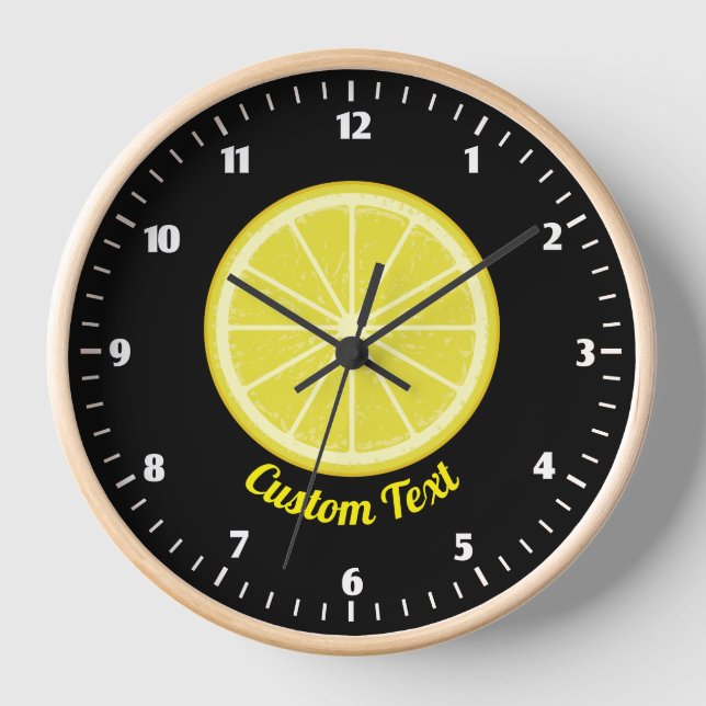 Lemon Slice Clock (Front)