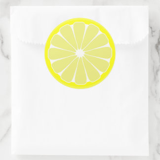 Lemon Slice Fruit Stickers