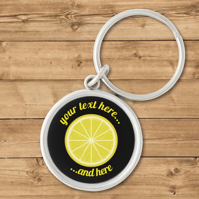Lemon Slice Key Ring (Creator Uploaded)