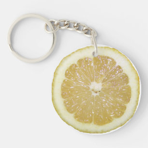 Lemon Slice Key Ring