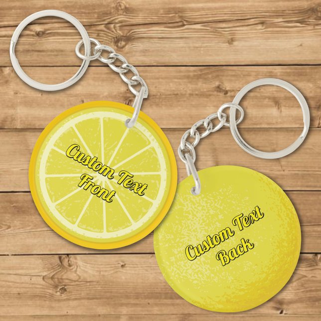 Lemon Slice Keychain (Creator Uploaded)