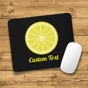 Lemon Slice Mouse Pad
