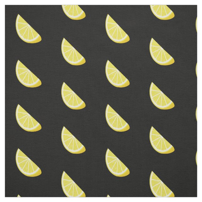 Lemon Slice Pattern Fabric (Swatch)