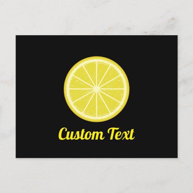 Lemon Slice Postcard (Front)