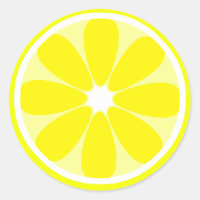 Lemon Slice Sticker