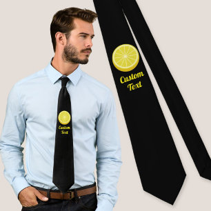 Lemon Slice Tie