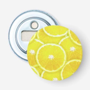Lemon slices bottle opener