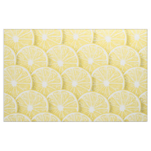 Lemon slices fabric