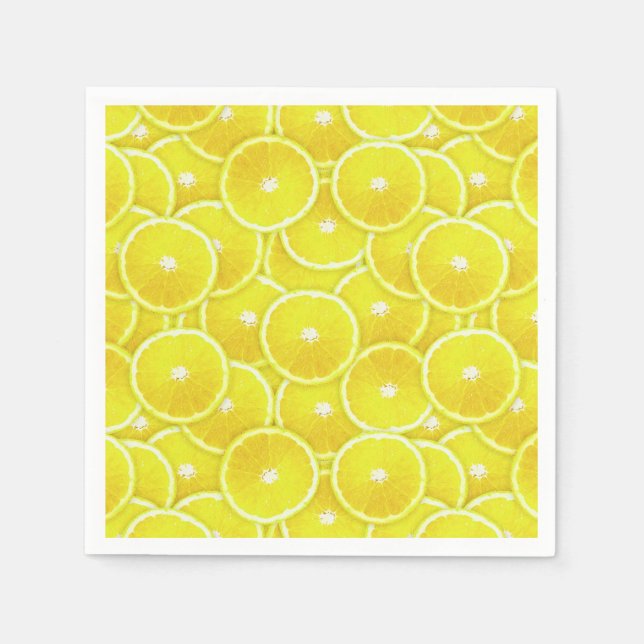 Lemon slices napkin (Front)