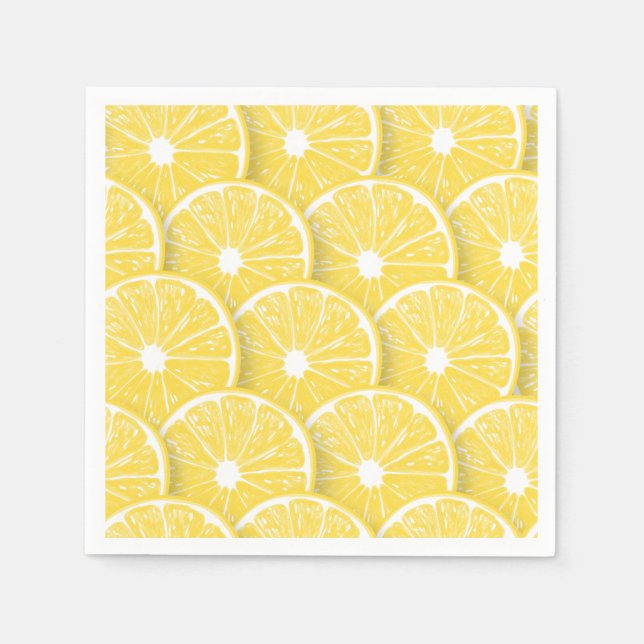 Lemon slices napkin (Front)