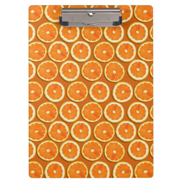 Lemon Slices Pattern Clipboard (Front)